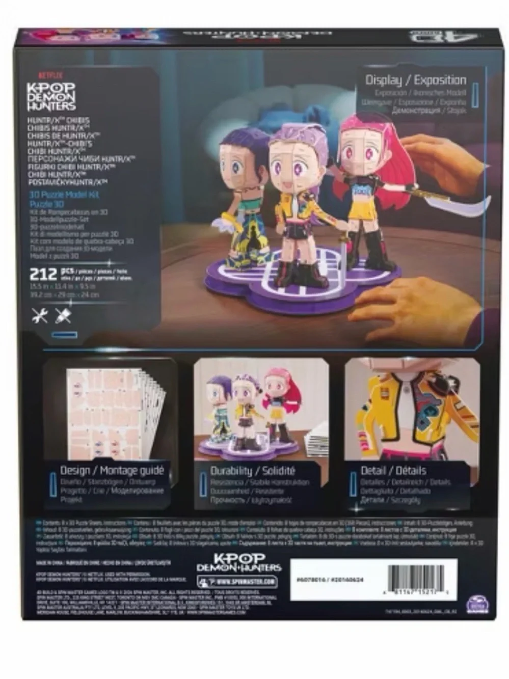 4D build KPOP Demon  Hunters puzzle new in box